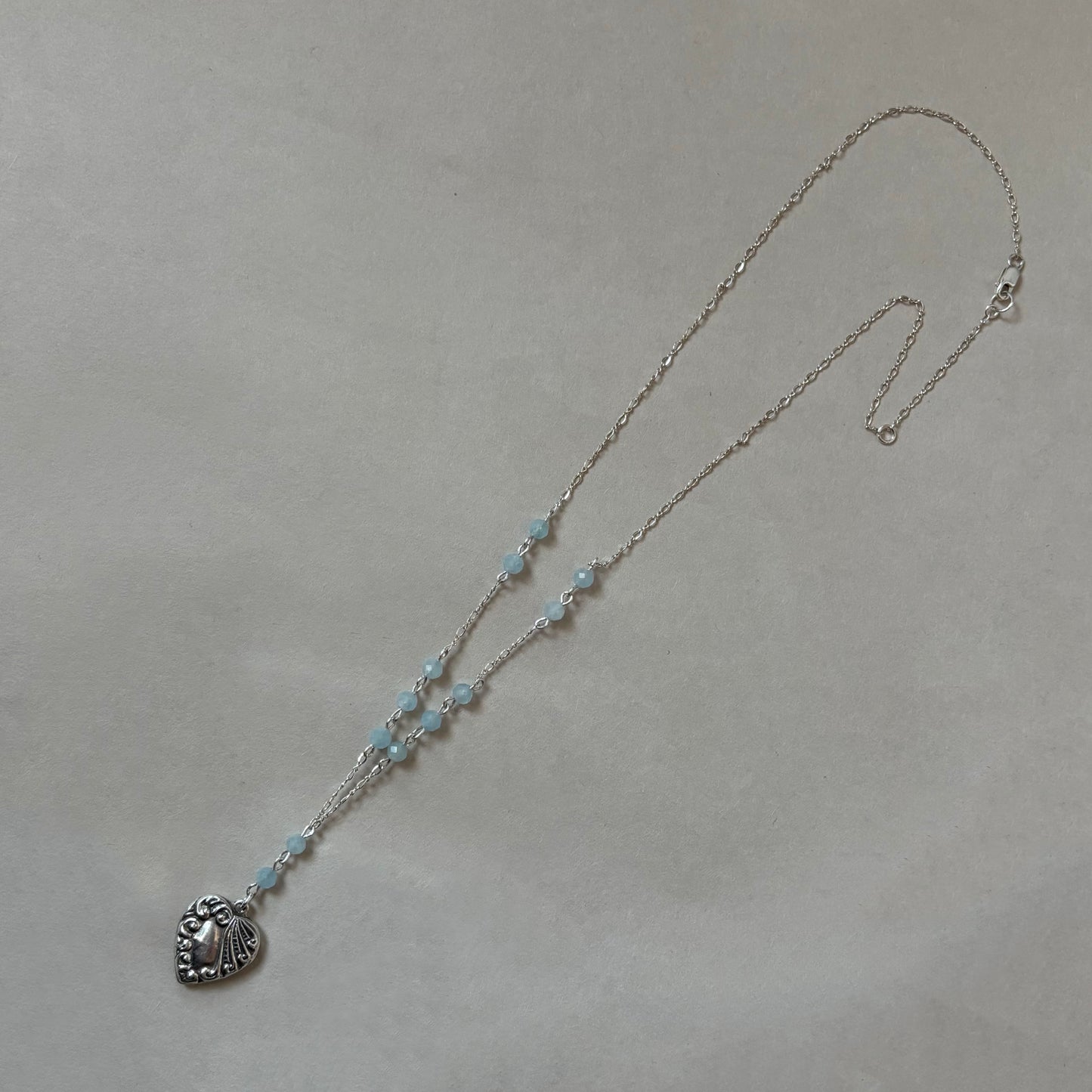 cyber heart necklace