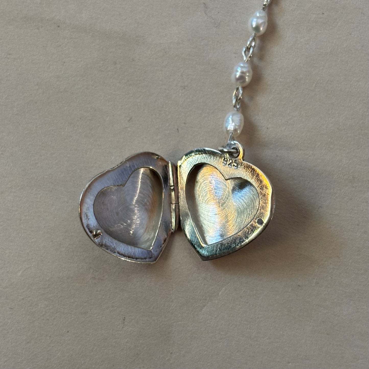 bubble heart necklace
