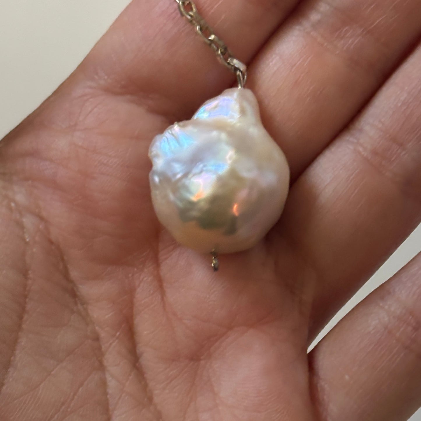 pearl keychain