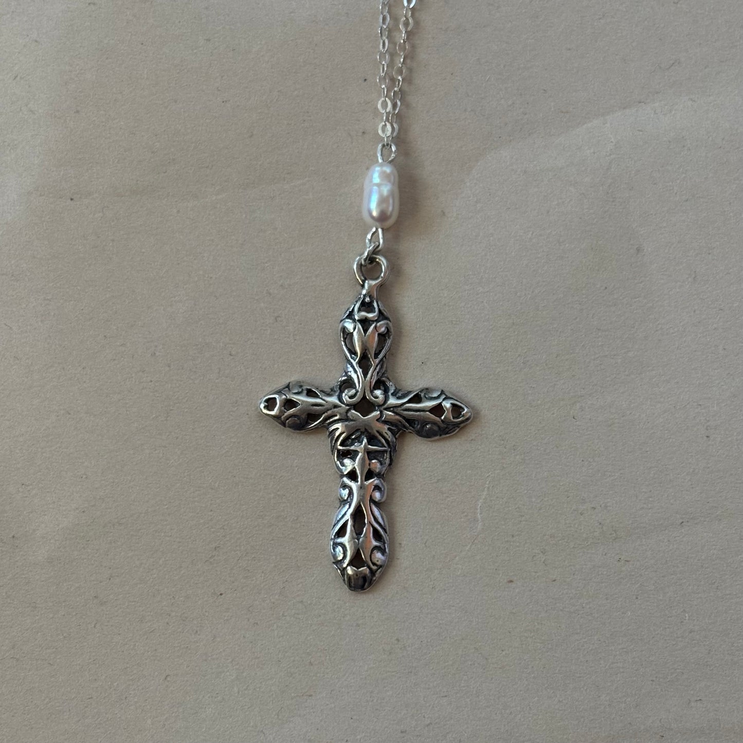 gothic cross necklace