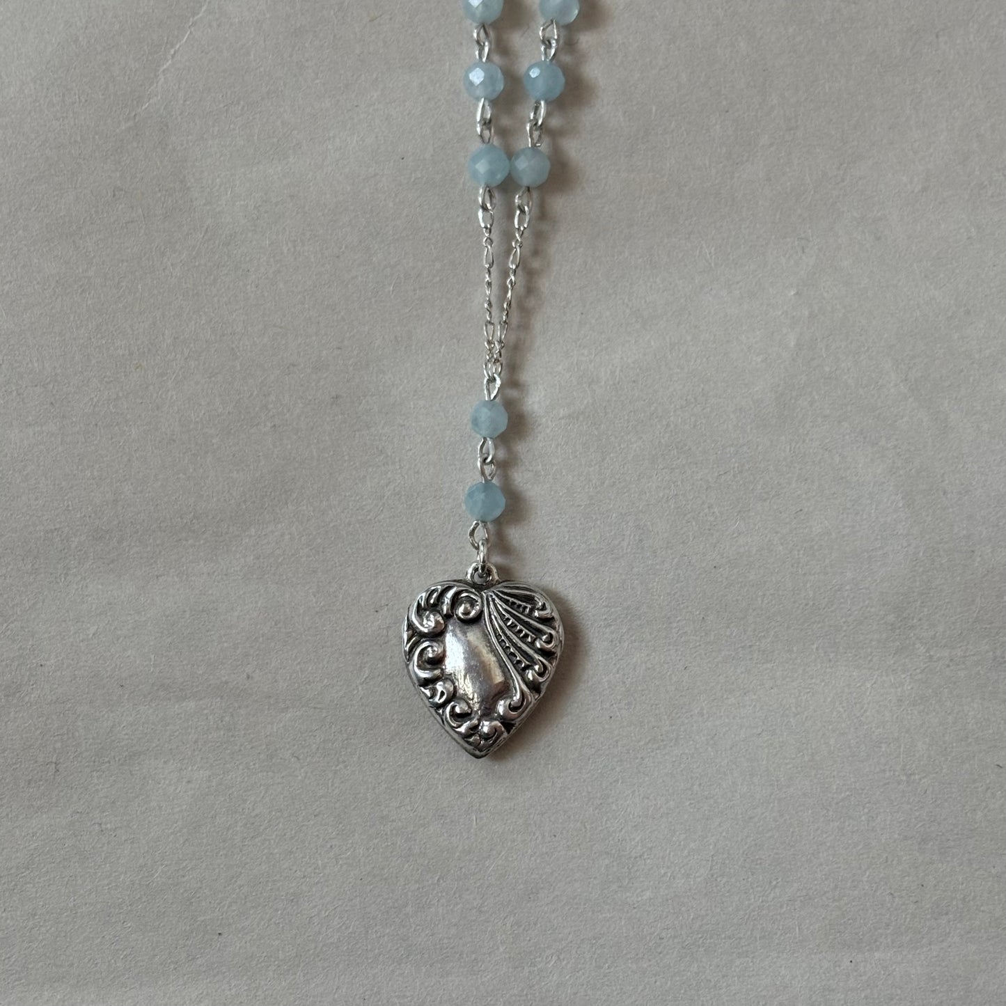 cyber heart necklace