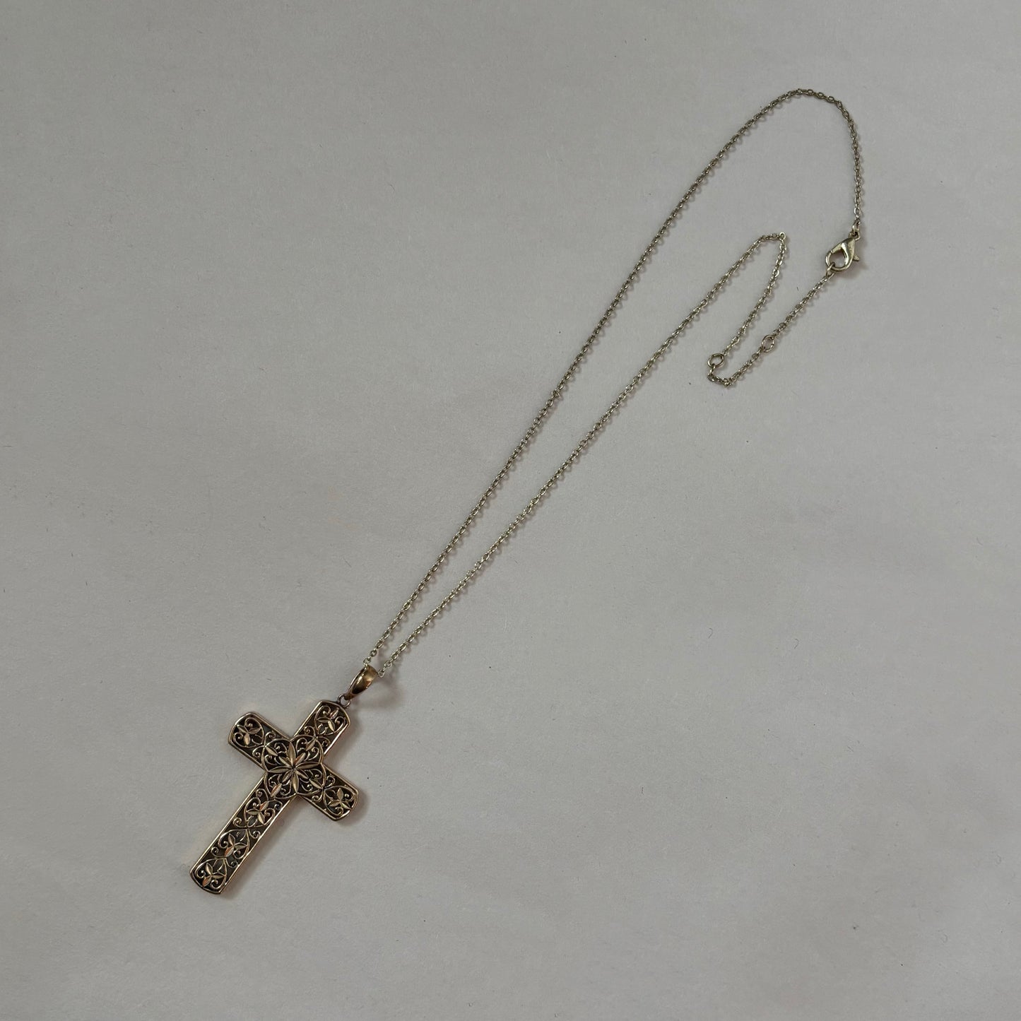 big cross necklace