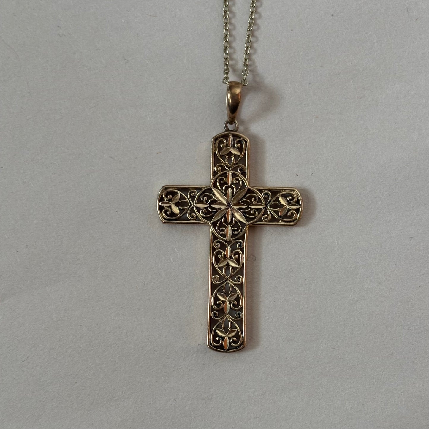 big cross necklace
