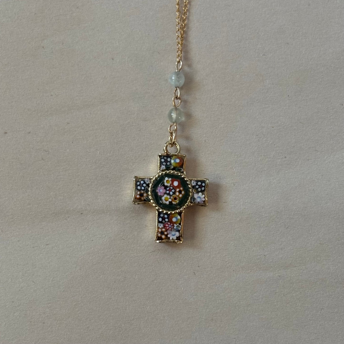 micro mosaic necklace