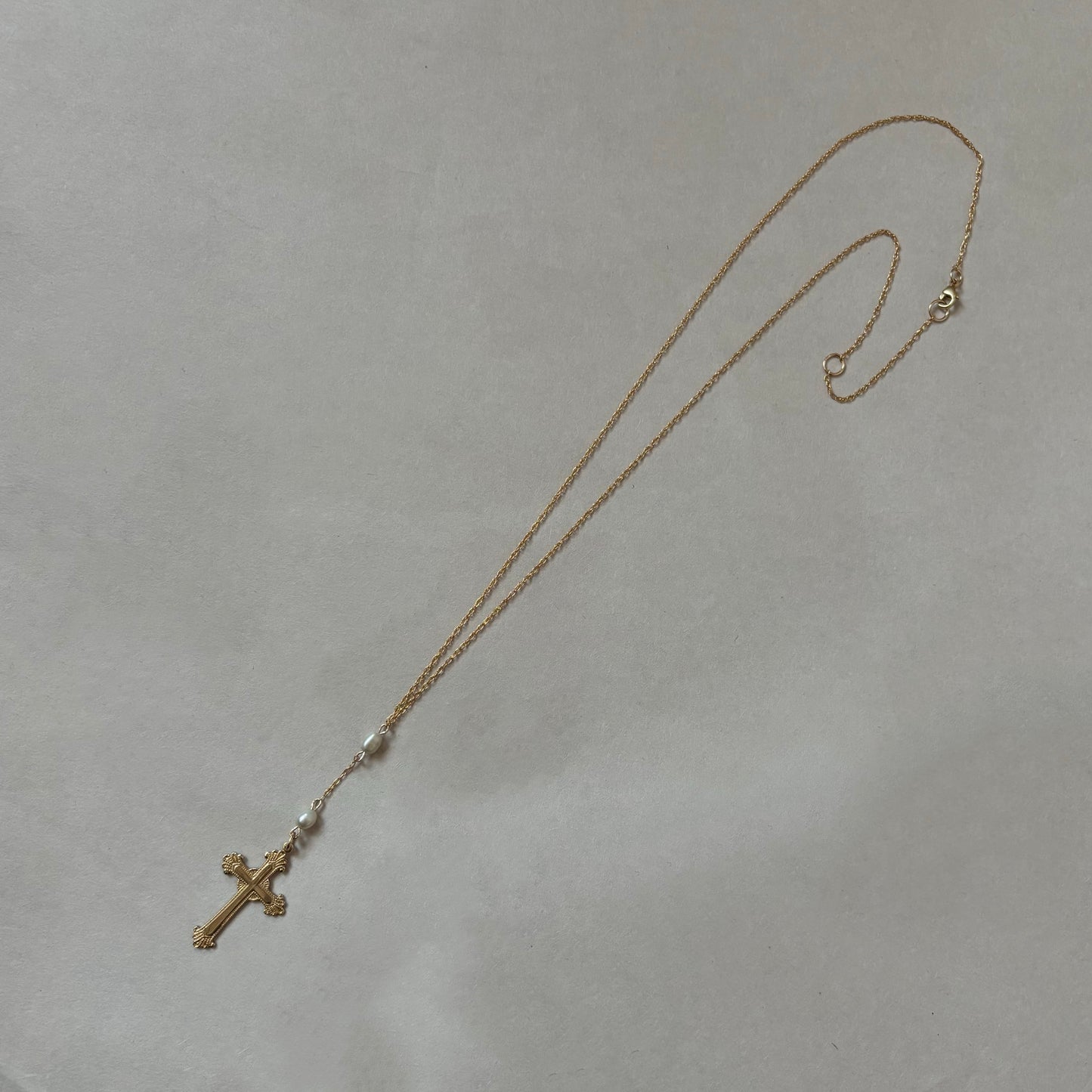 baby cross necklace