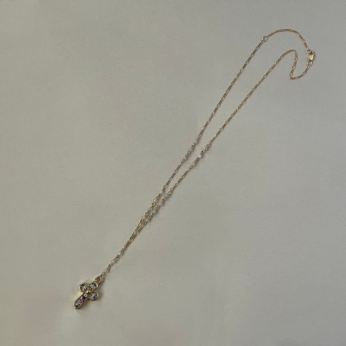 mini mosaic necklace
