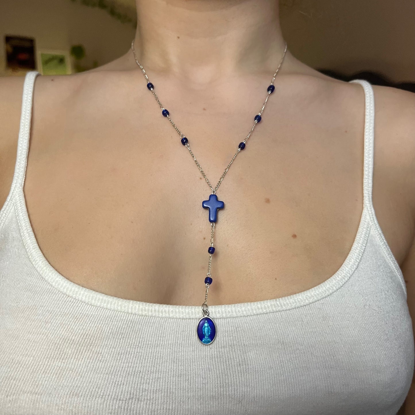 royal blue necklace