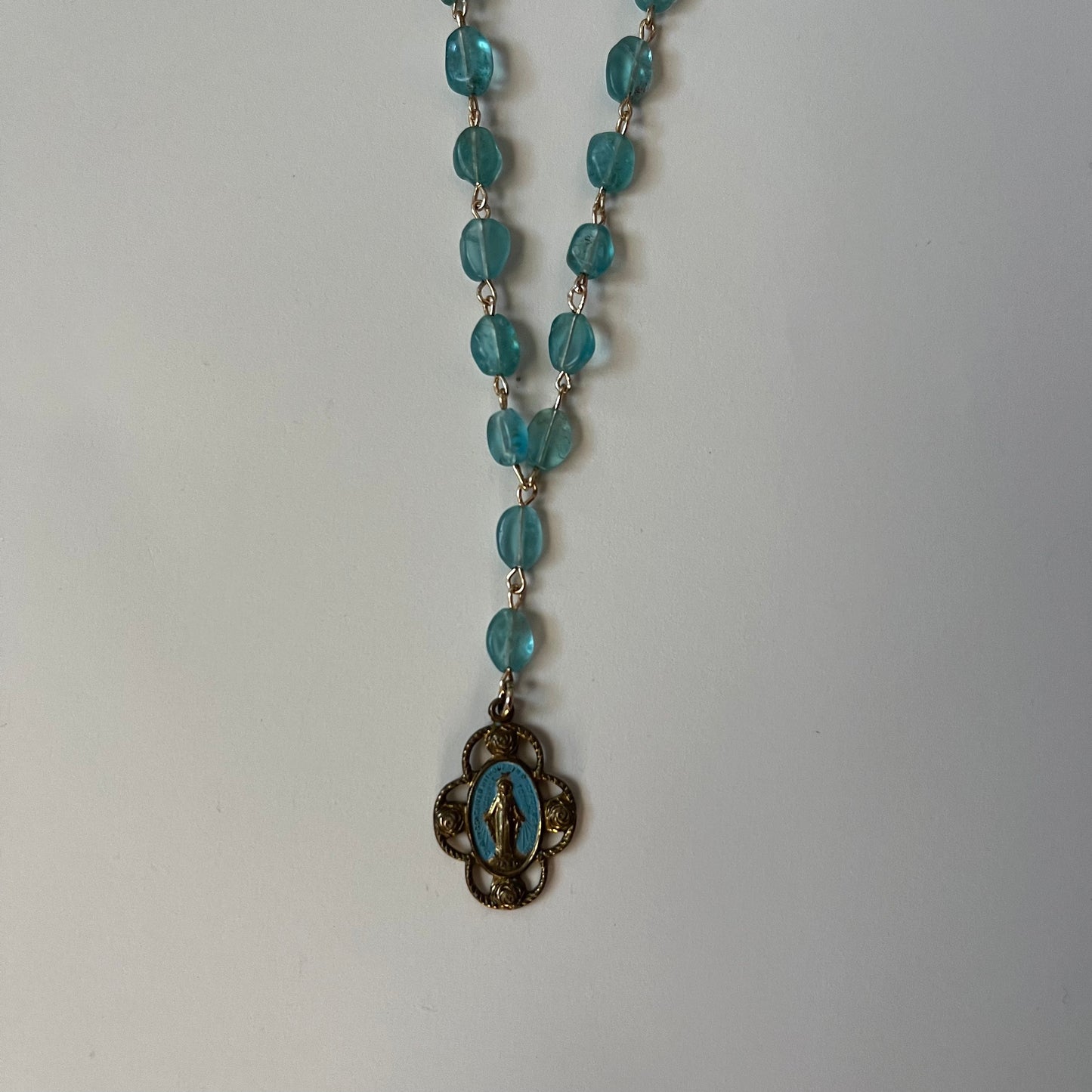 aquamarine necklace