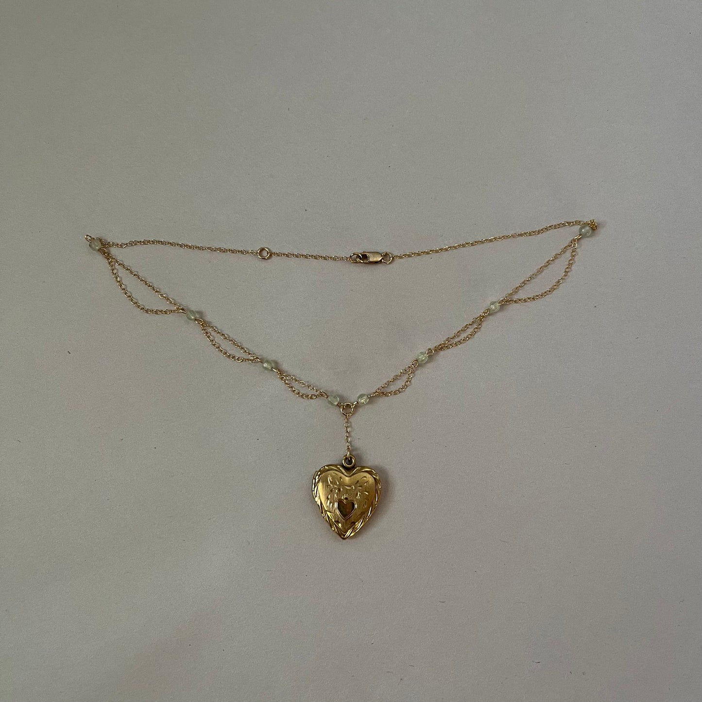 heart choker necklace