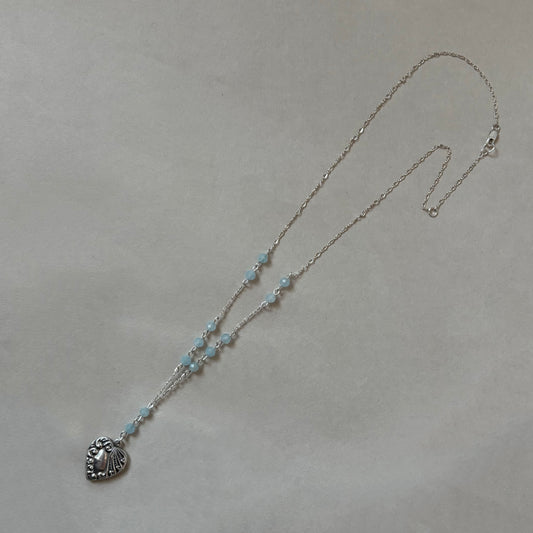 cyber heart necklace
