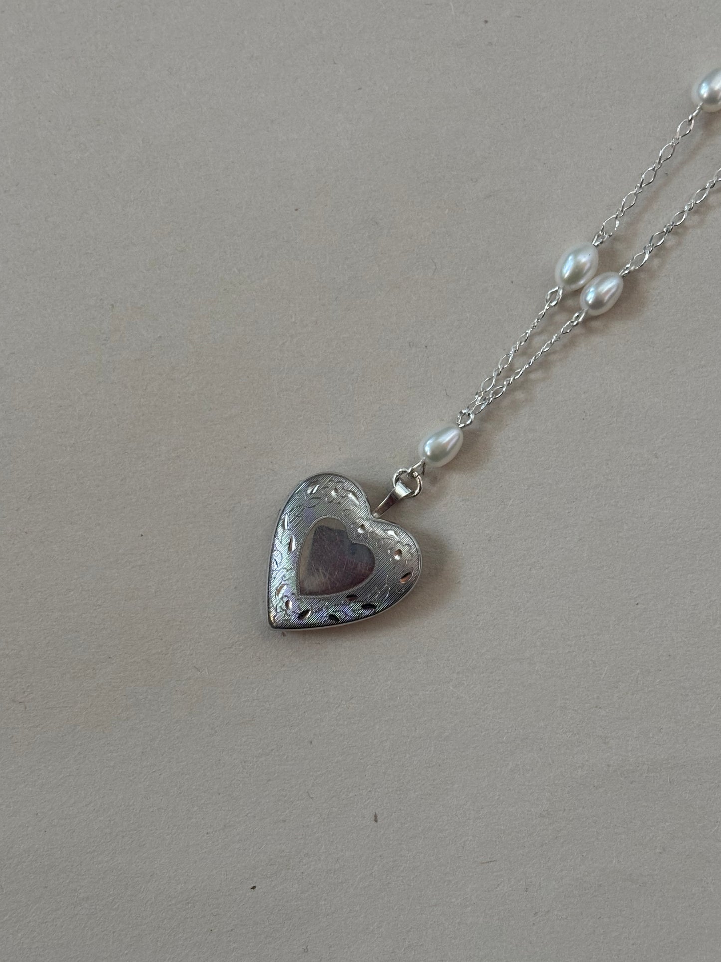 engraved locket necklace