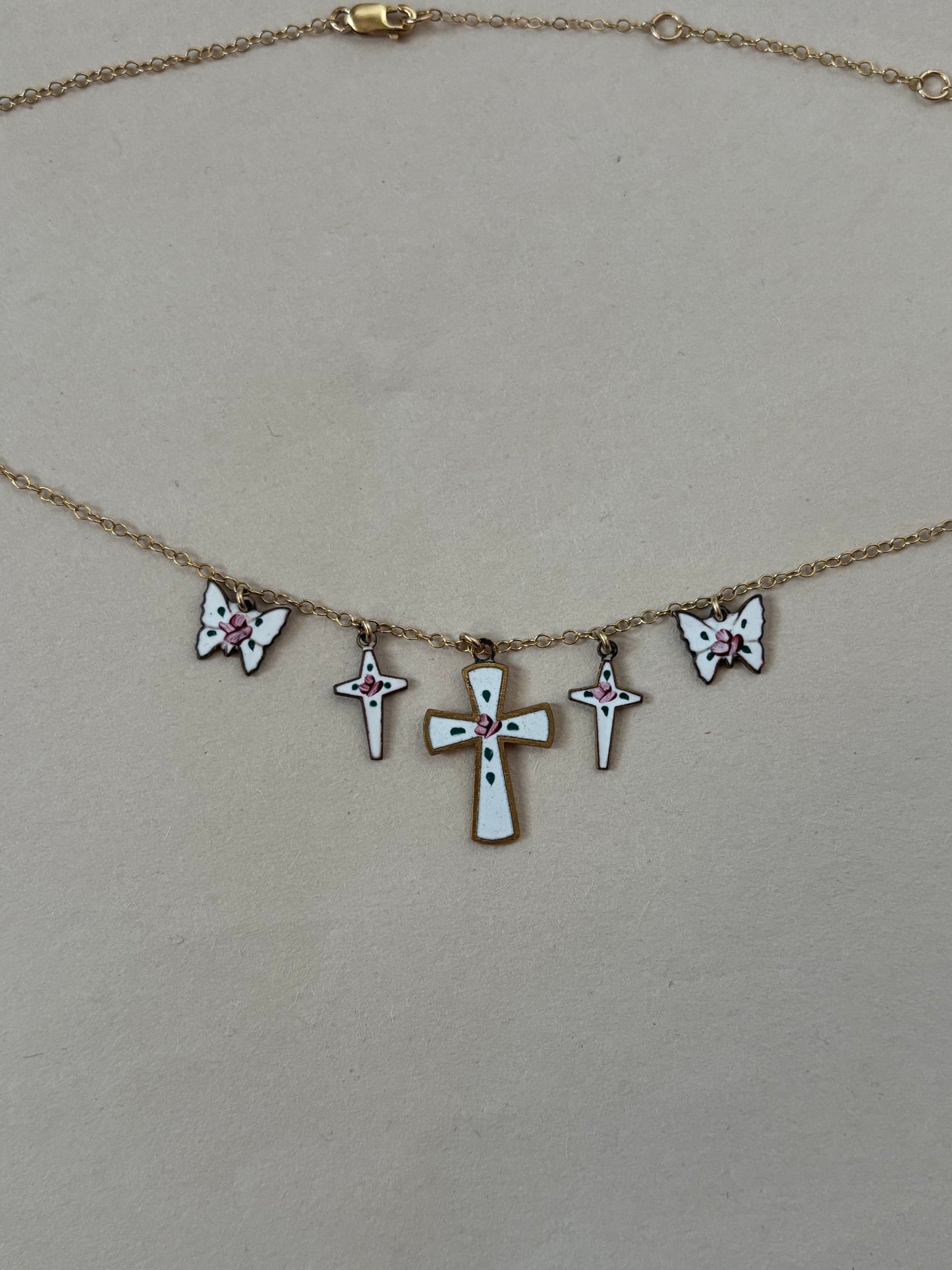 butterfly necklace