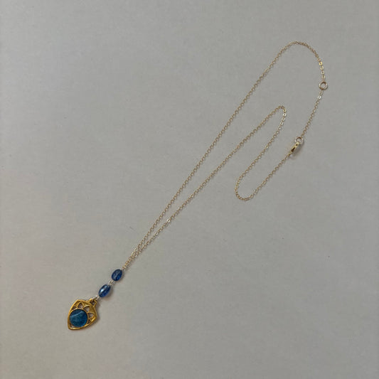 blue sigil necklace