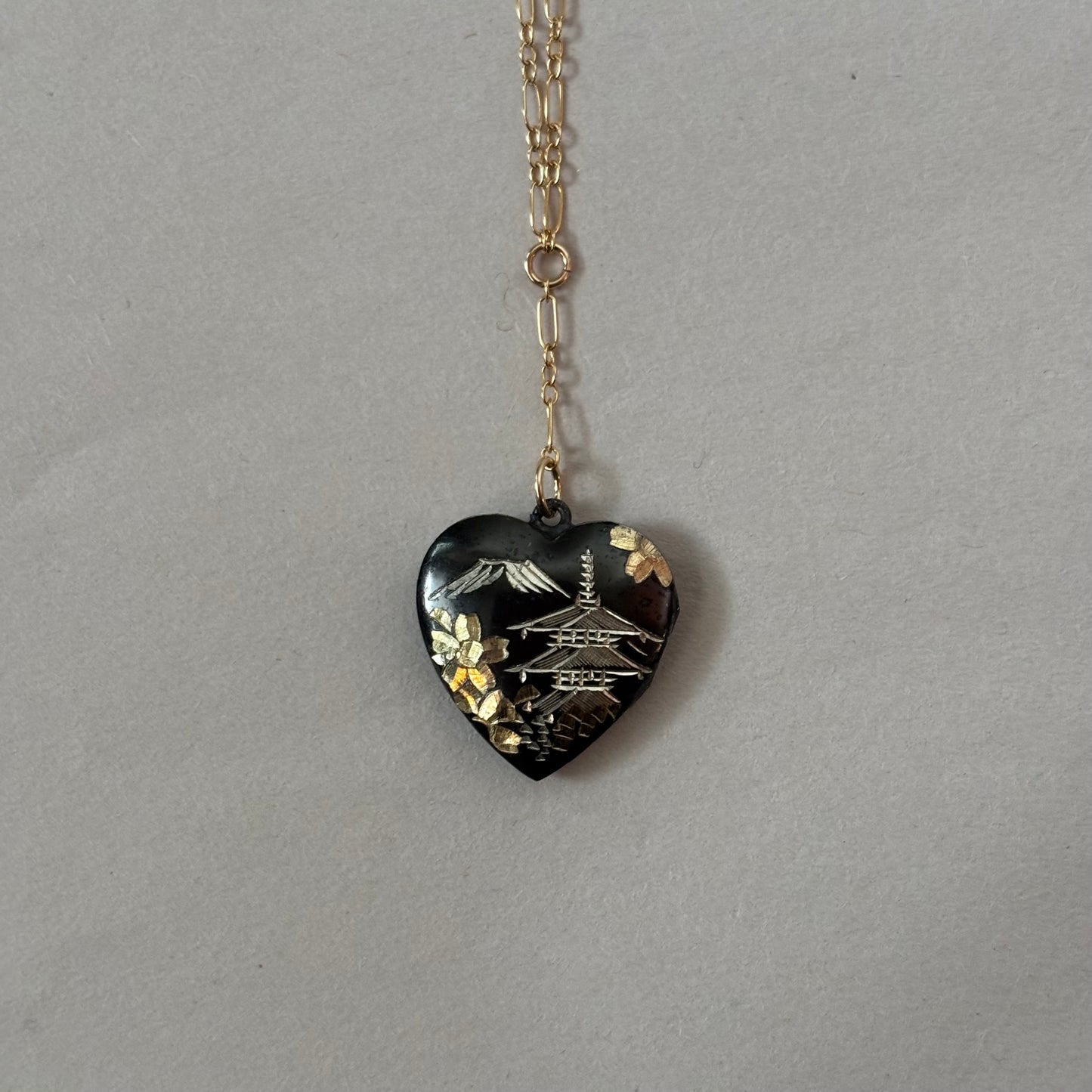 japanese locket necklace