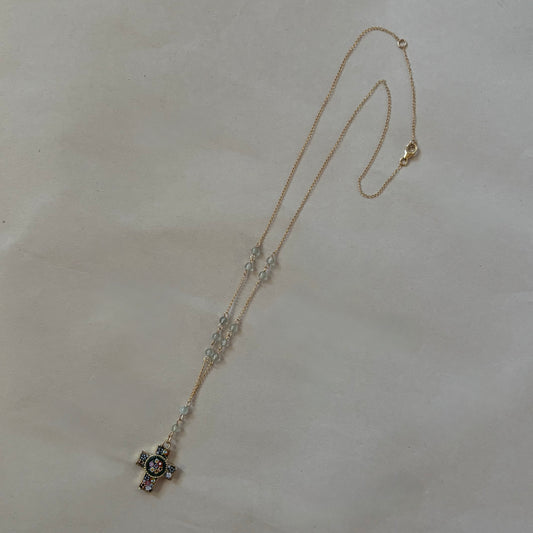 micro mosaic necklace
