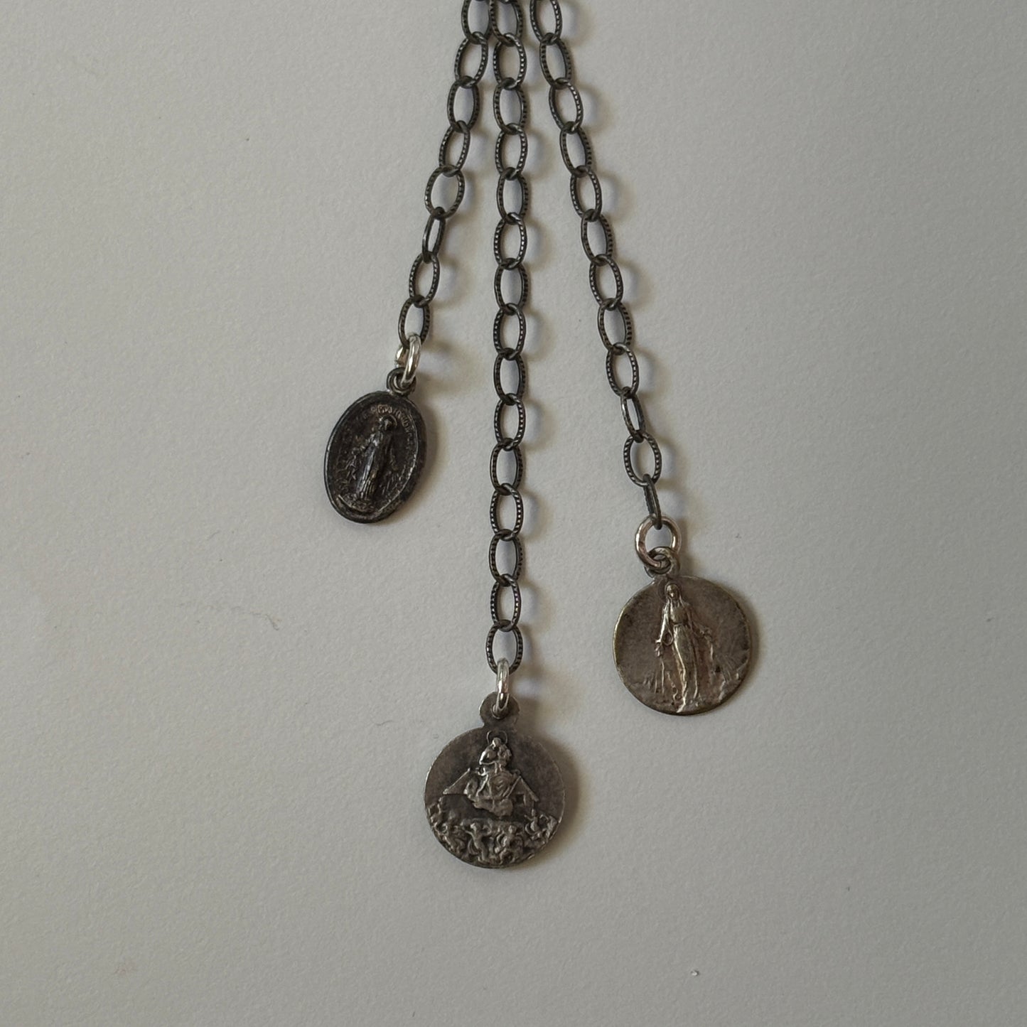 three icons keychain