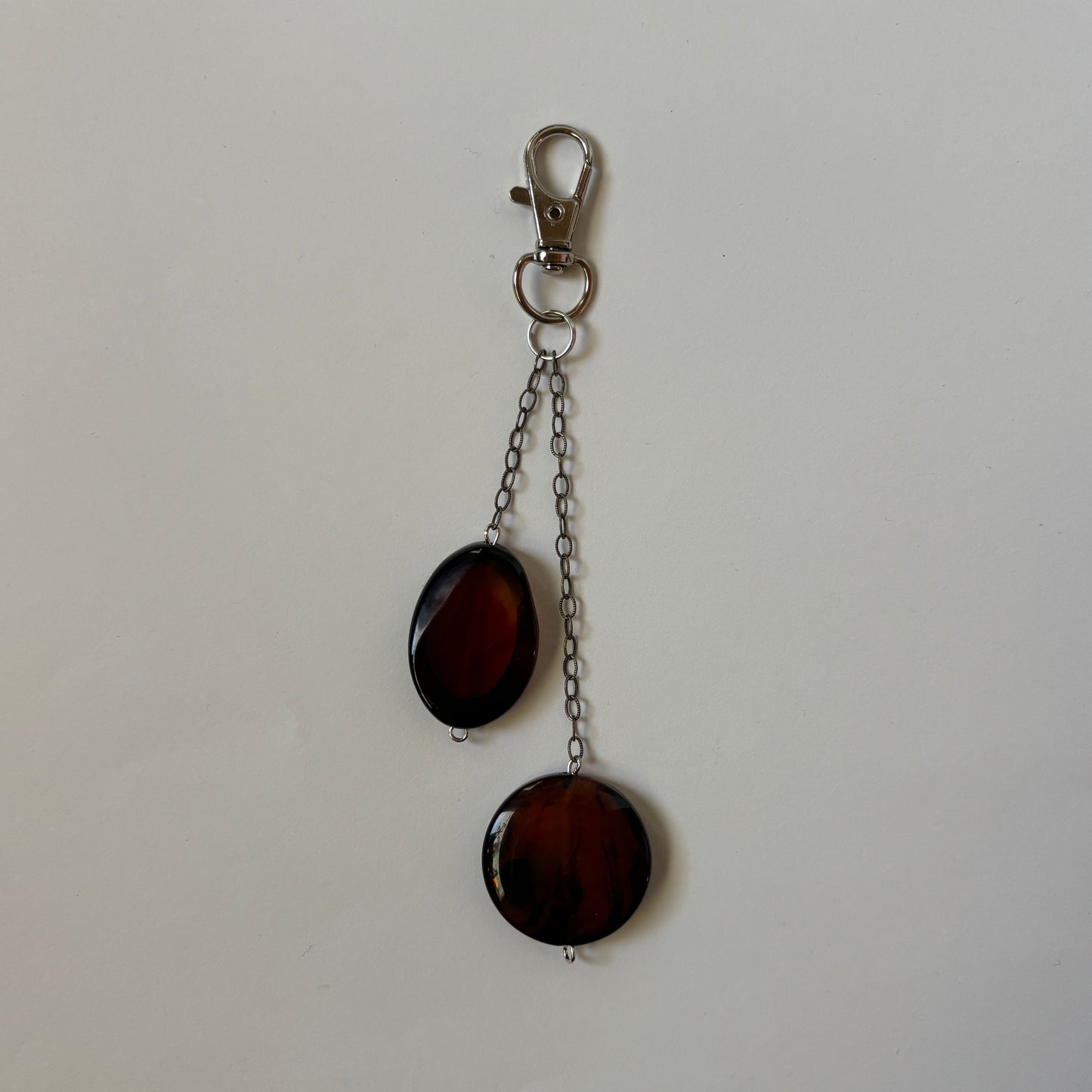 glass keychain