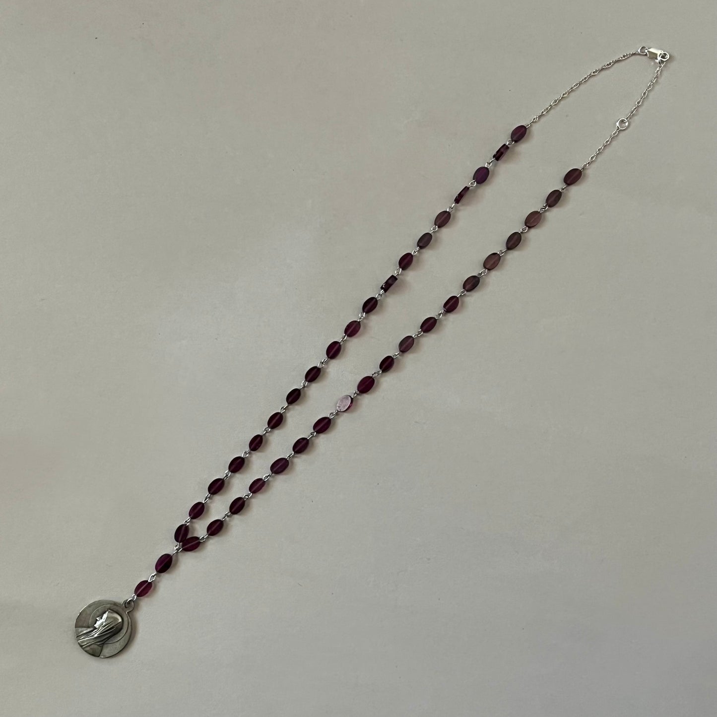 garnet necklace