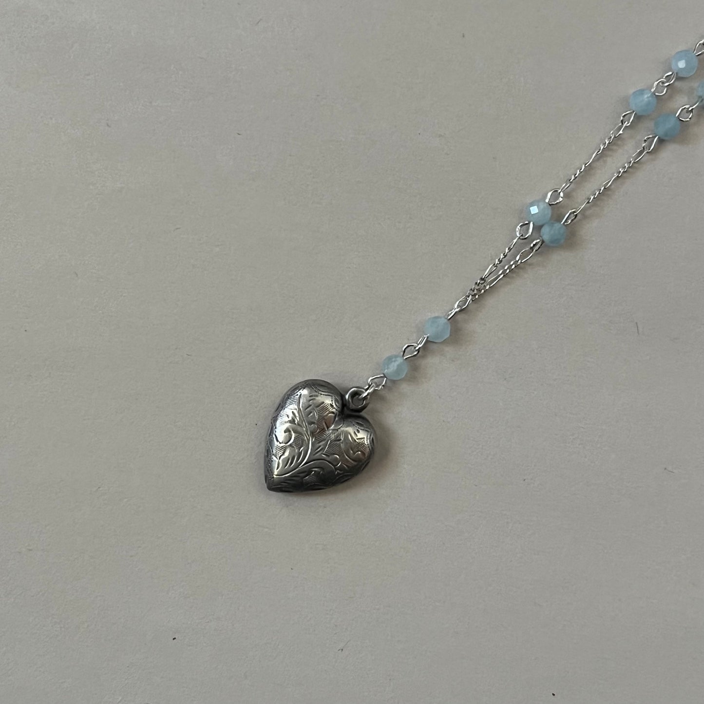 ice heart necklace