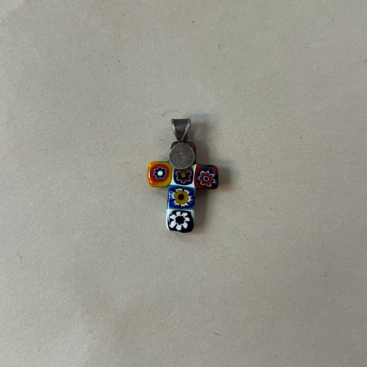 ceramic cross pendant