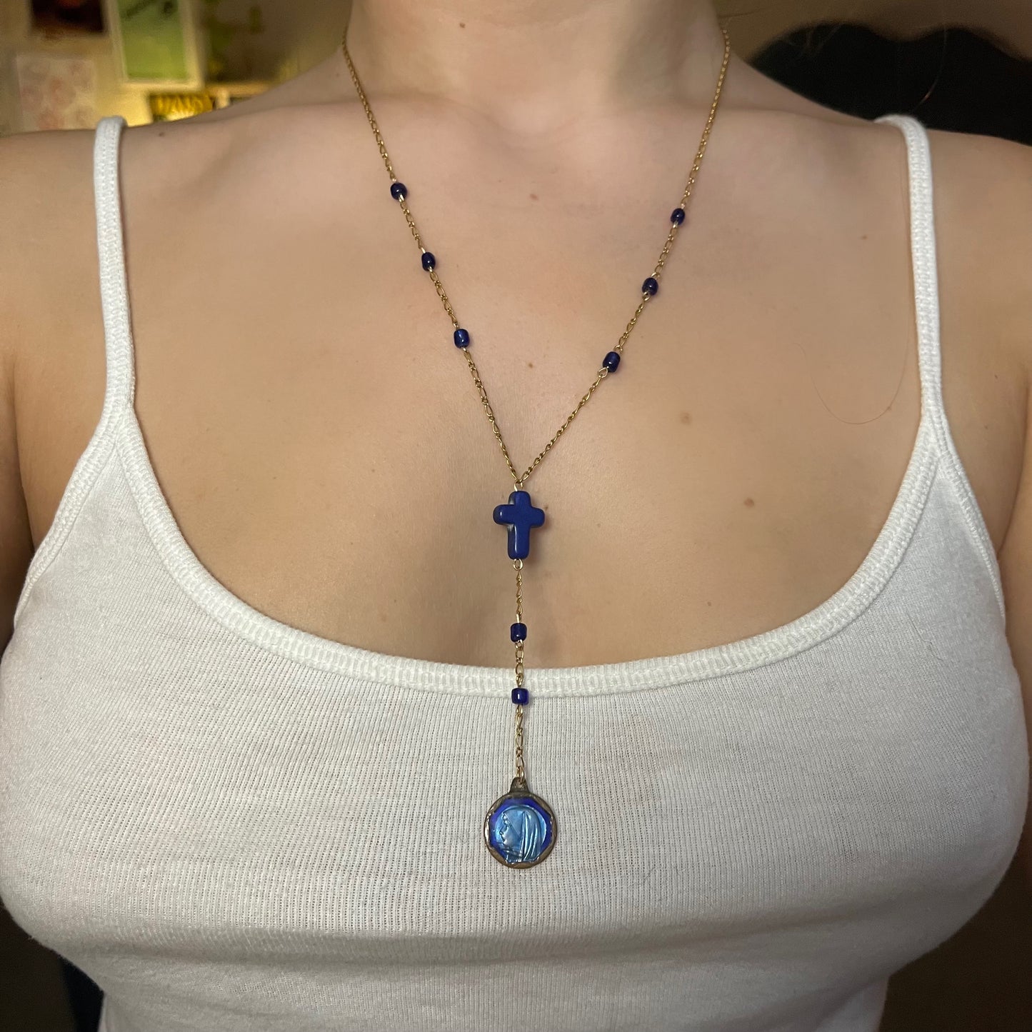 indigo necklace