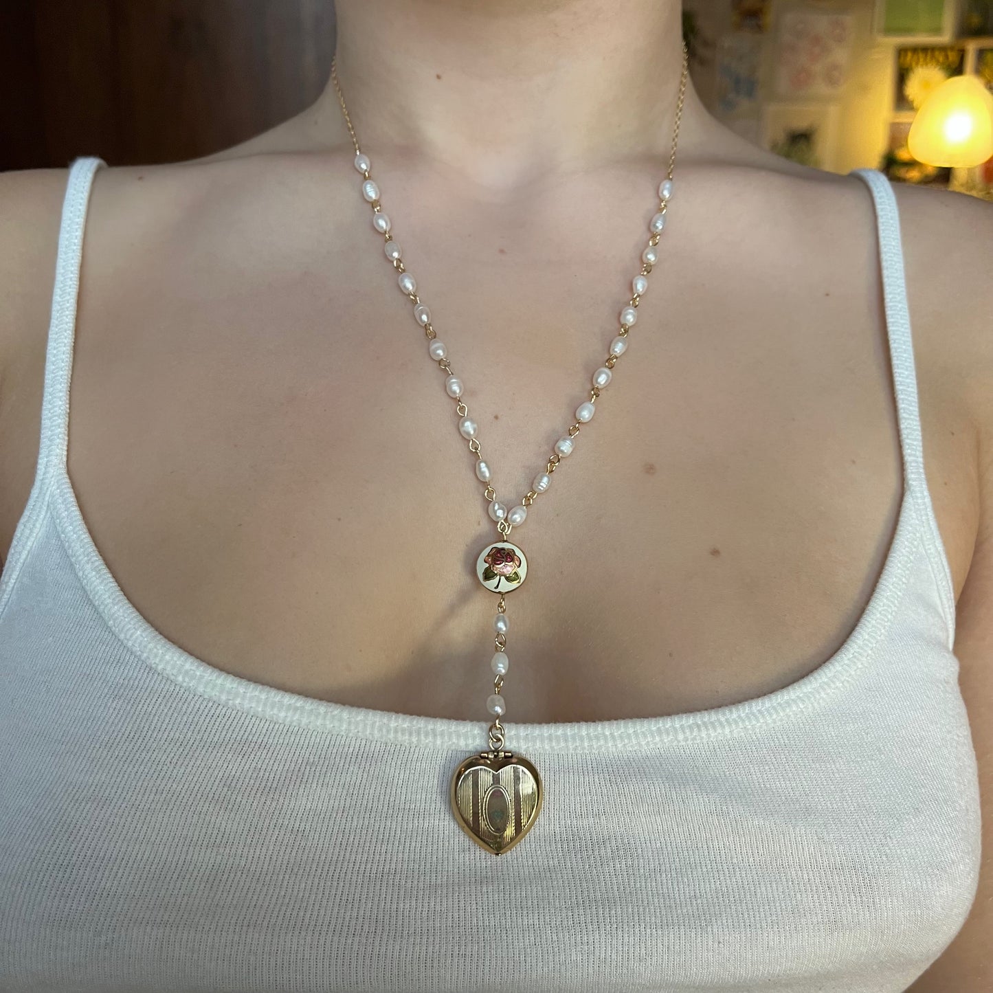 heart locket necklace