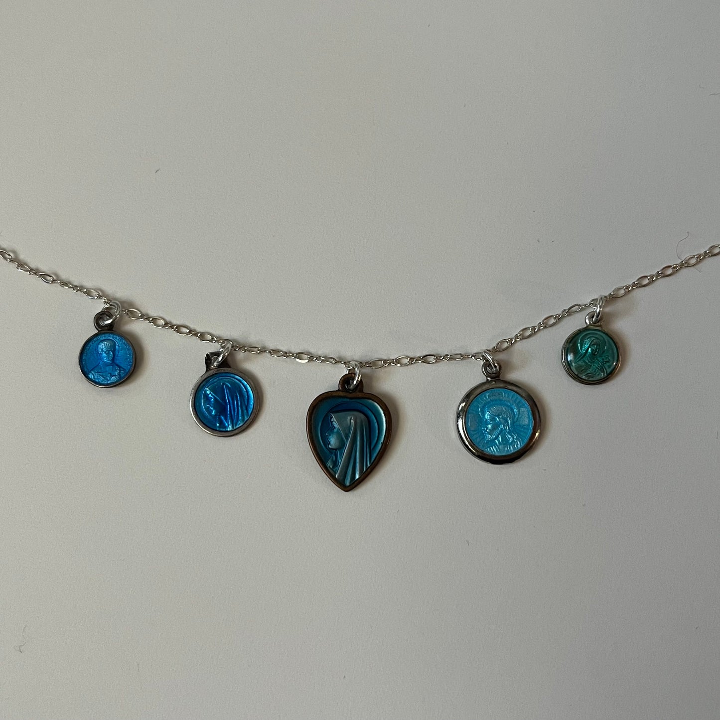 heart droplet necklace