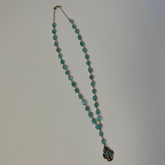 aquamarine necklace