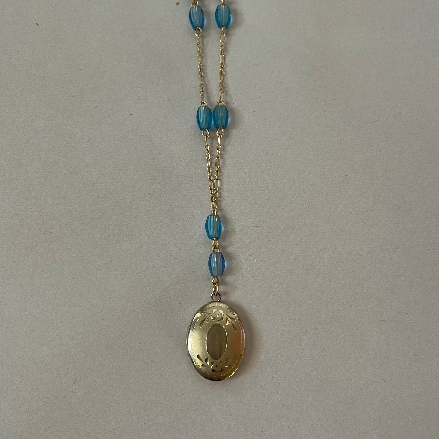 circle locket necklace