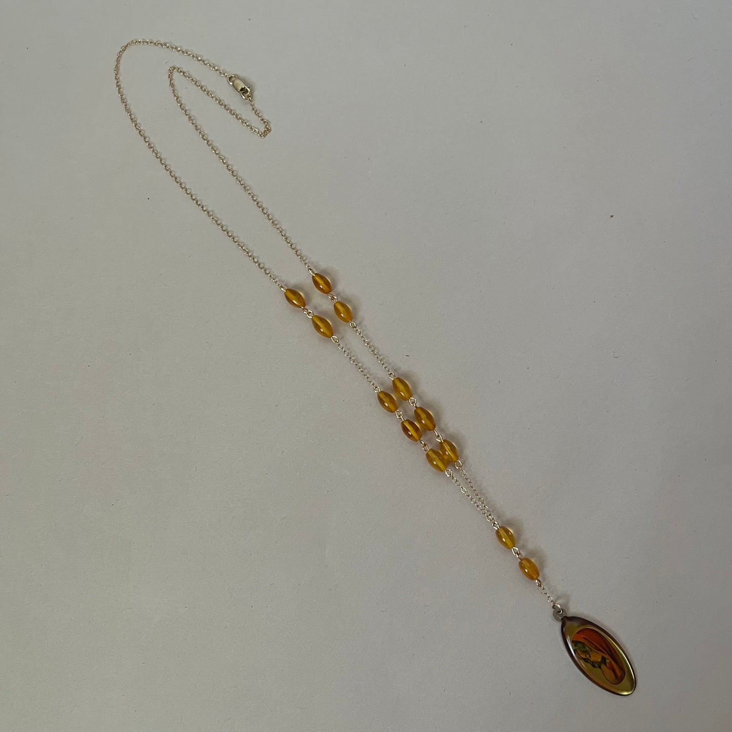 amber necklace