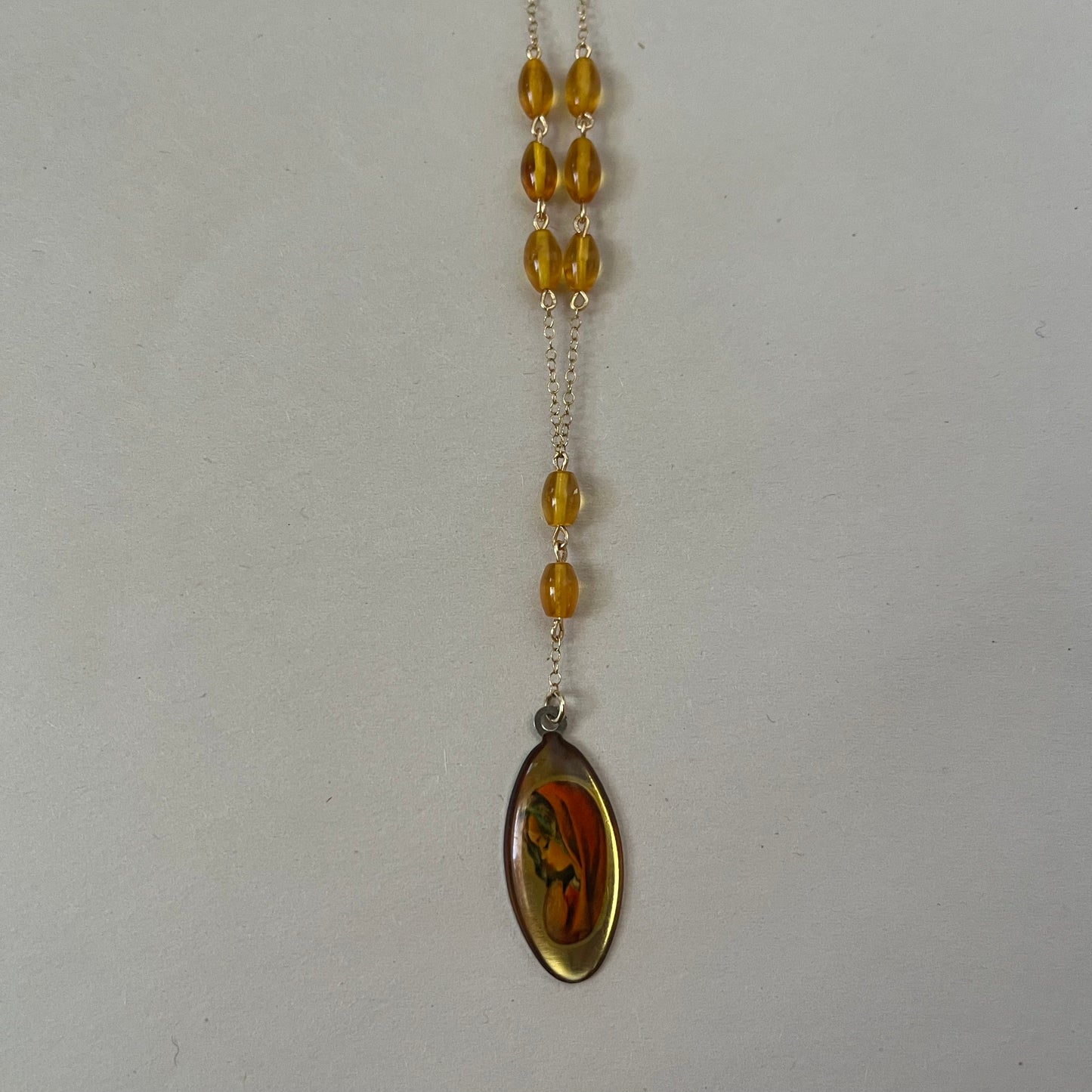 amber necklace