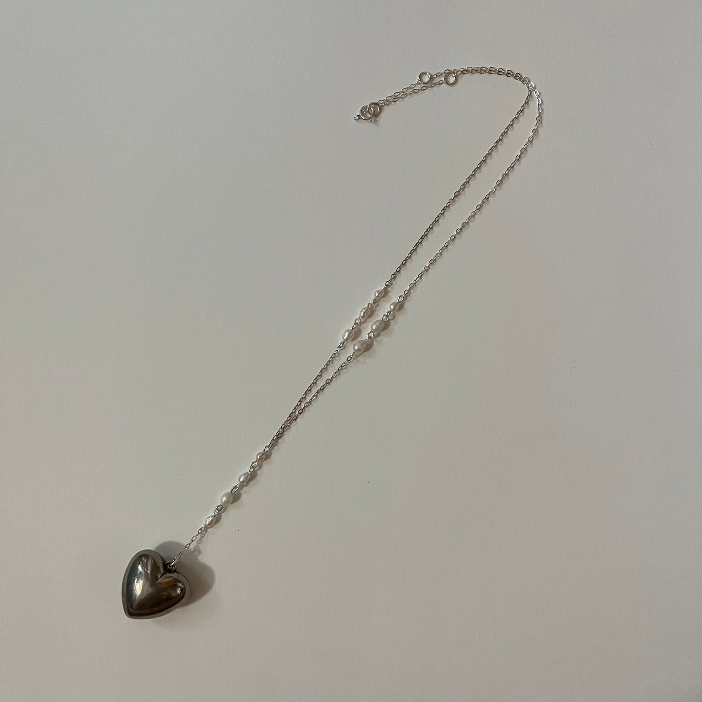 heart of pearls necklace